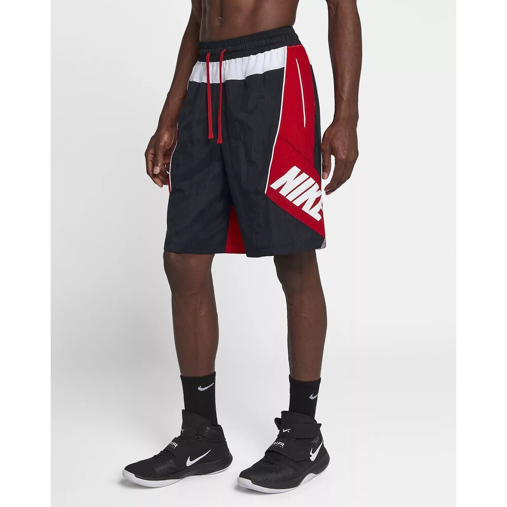 Nike Vintage Rare Glanz Retro Soccer Basketball Shorts Throwback Black